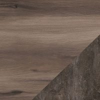 Вяз / Бетон темный