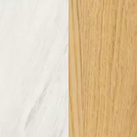 Мрамор белый / Массив ясеня MS